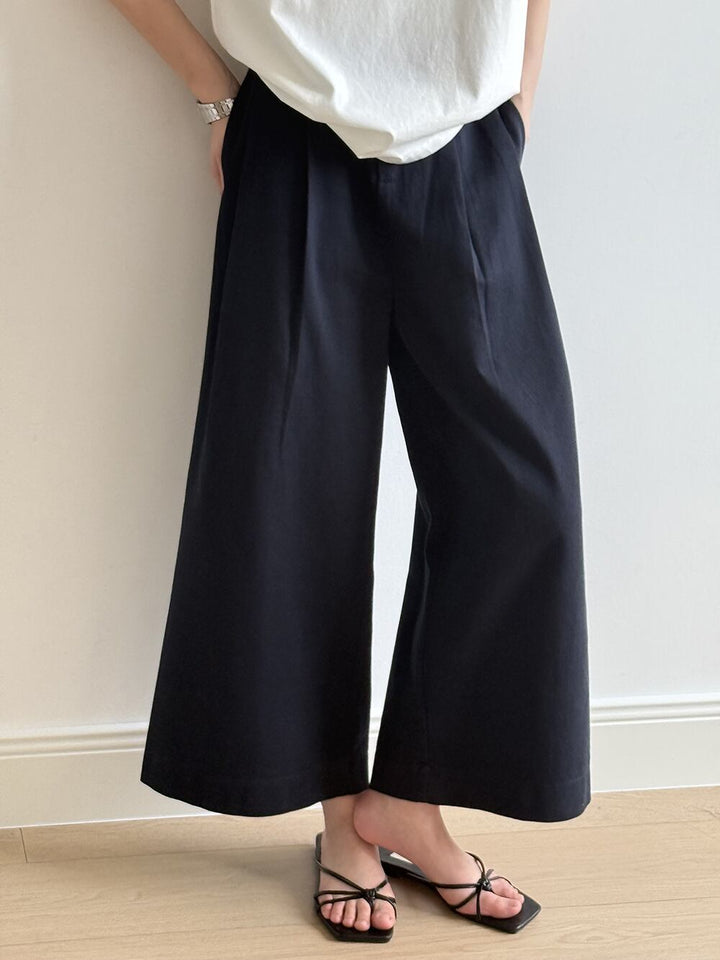 【bottoms】ワイドパンツ　M29959