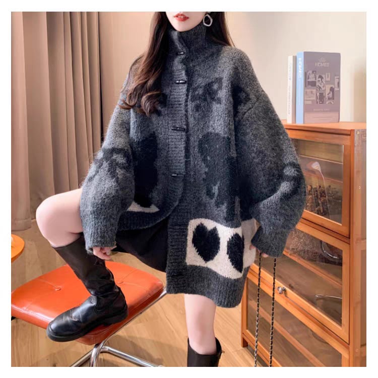 【outer】ニットカーデ　M28167