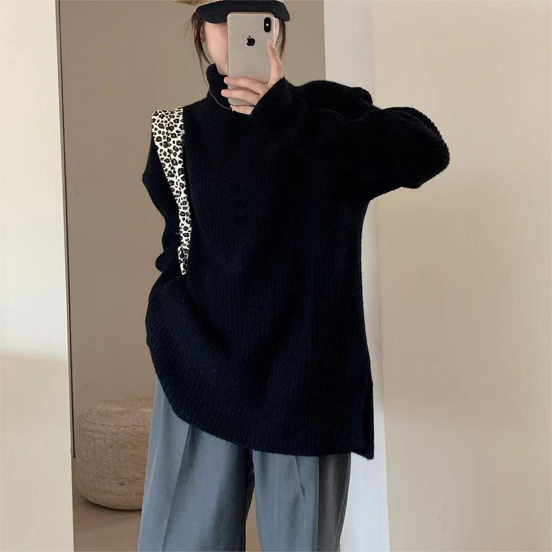 【tops】ハイネックニットセーター　M27237