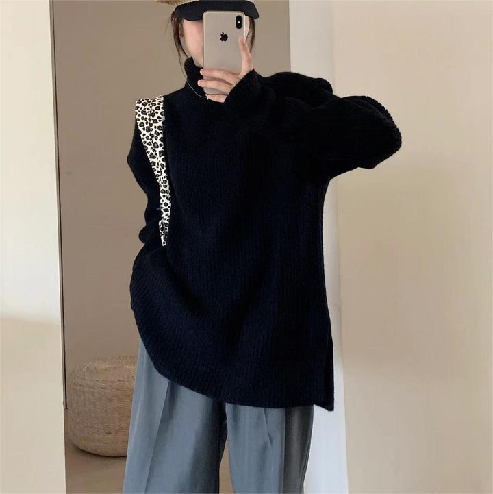 【tops】ハイネックニットセーター　M27237