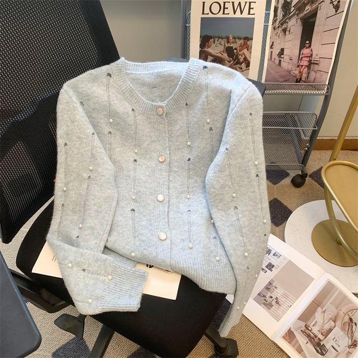 【outer】ニットカーデ　M21210