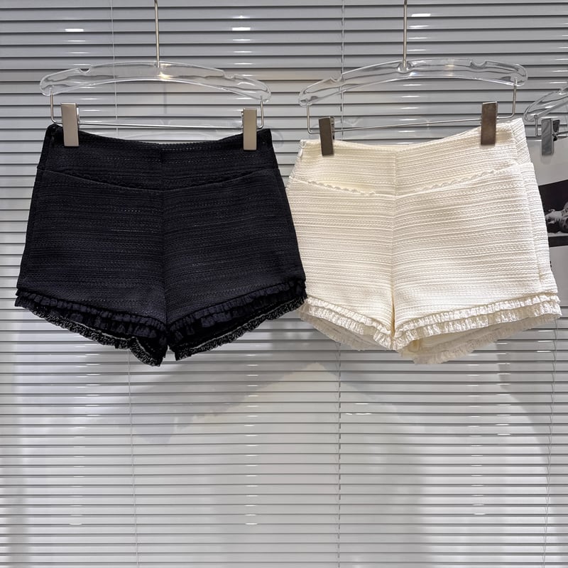 【bottoms】レースドッキングショートパンツ Q7447