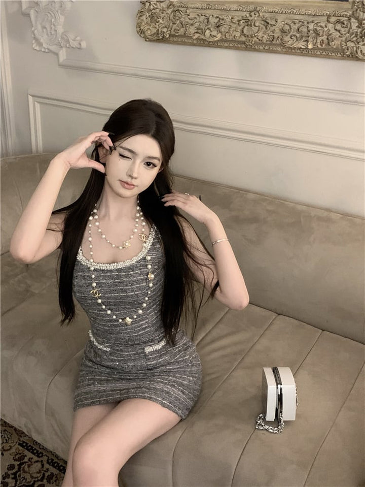【dress】パールキャミワンピース　M24181