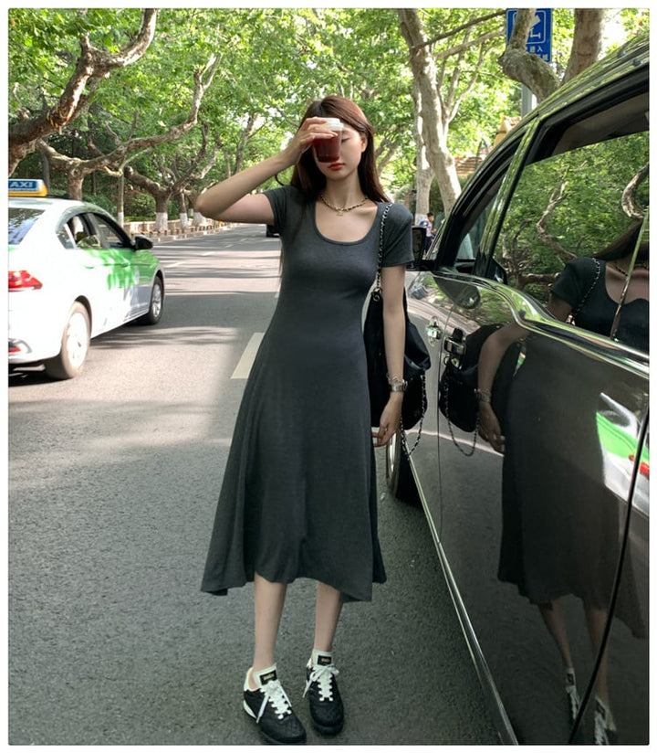 【dress】バックレスワンピース　M24579