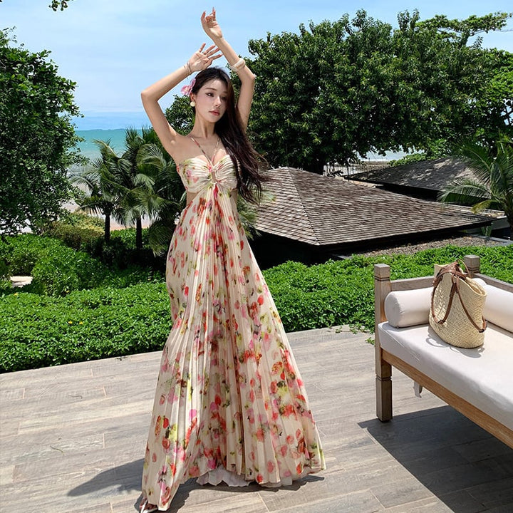 【dress】プリントワンピース　M25076