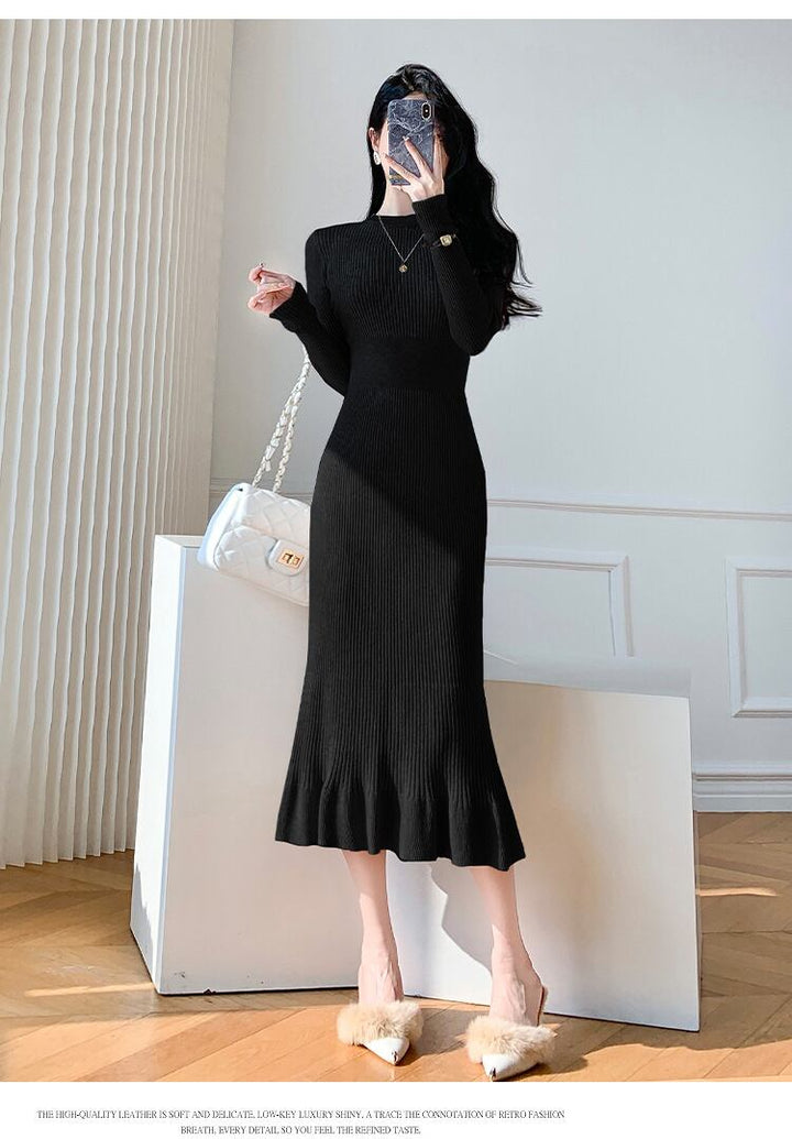 【dress】ニットワンピース　M19055