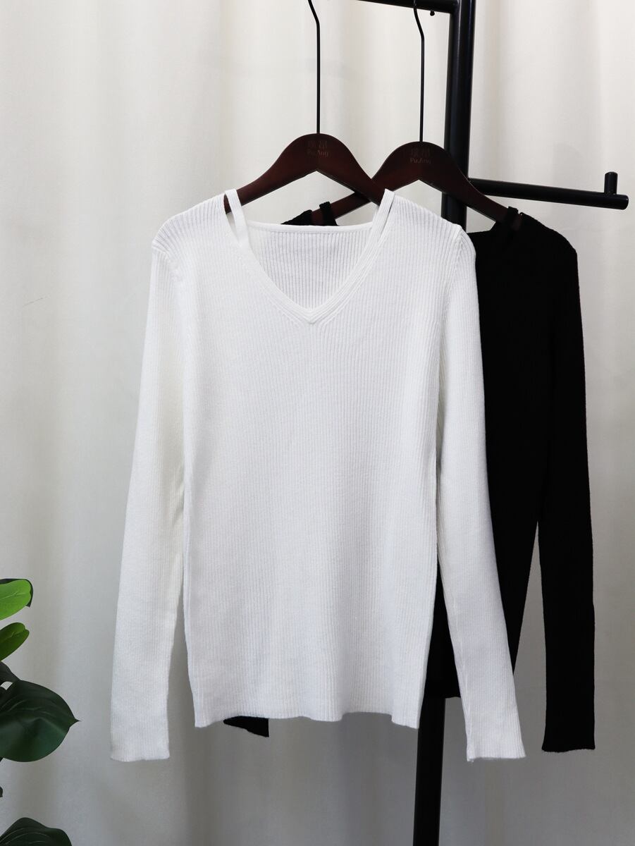 【tops】ニットトップス　M28627