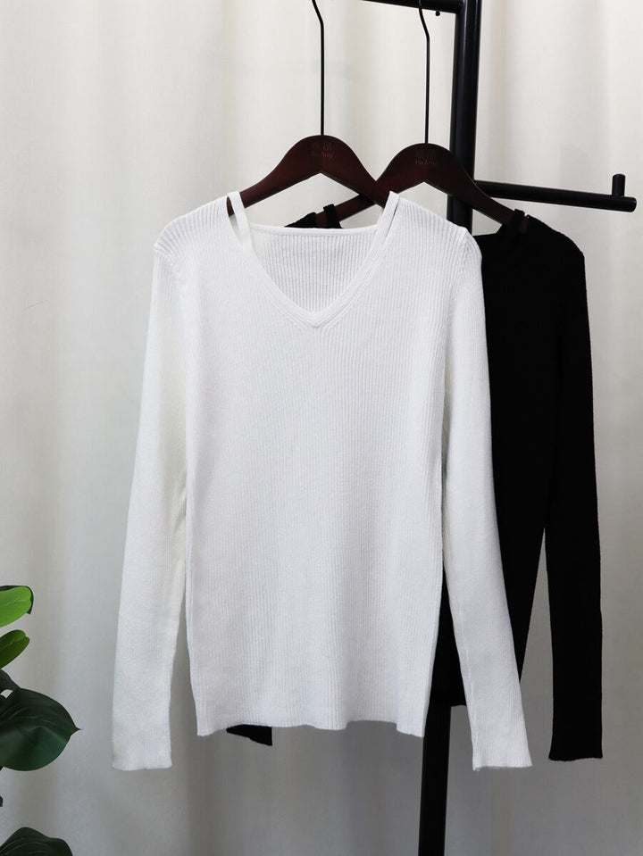 【tops】ニットトップス　M28627