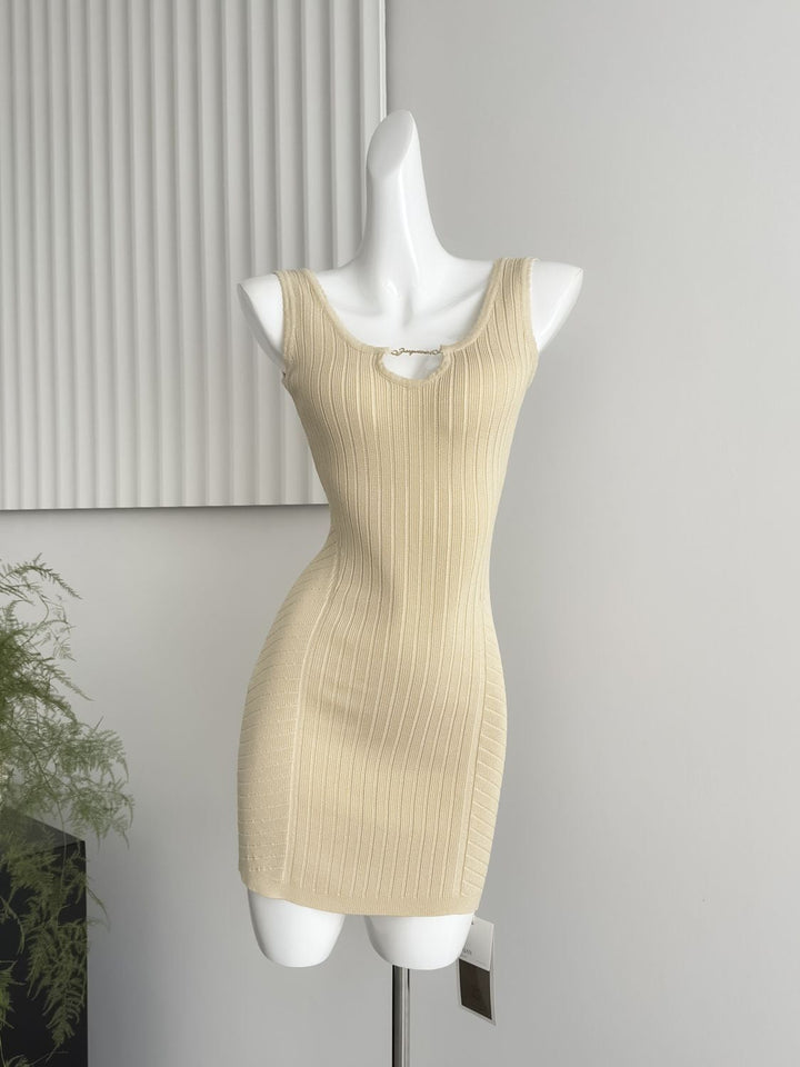 【dress】ニットキャミワンピース　M24434