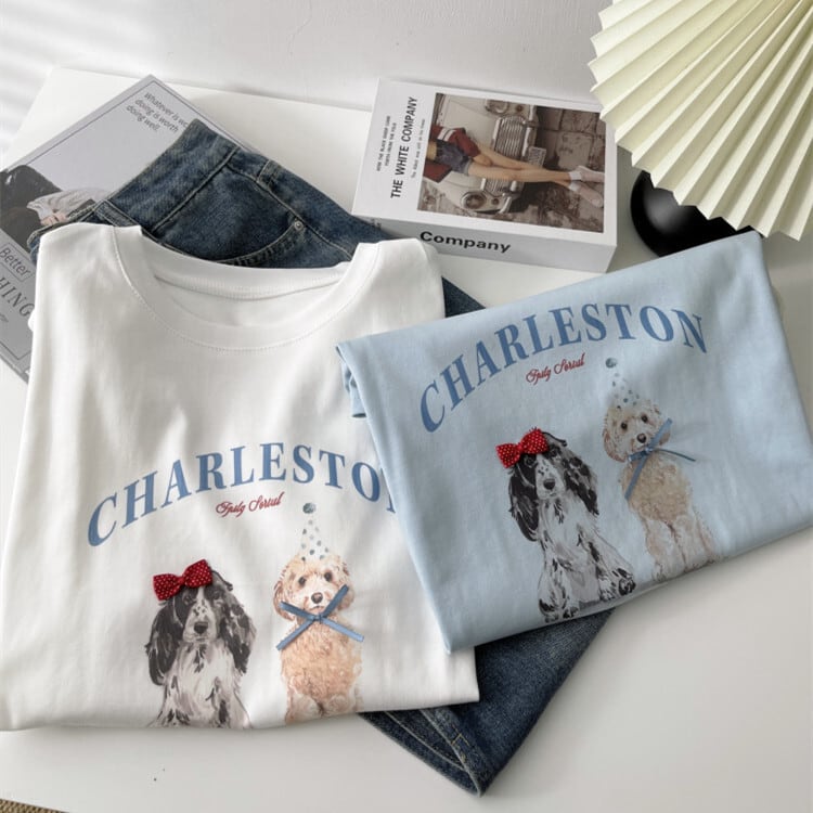 【tops】カートゥーンTシャツ　M29929