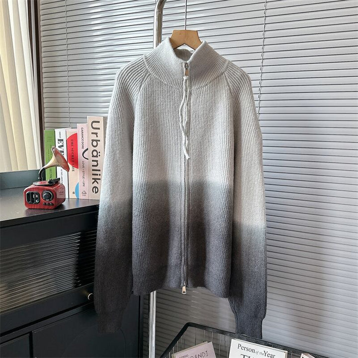 【outer】Wジップニットカーデ　M18981