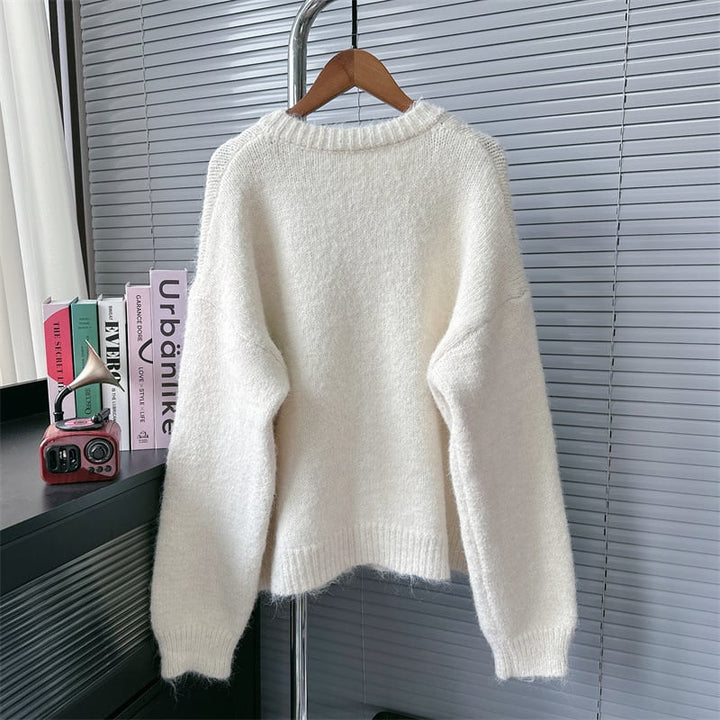 【outer】刺繍ニットカーデ　M28819