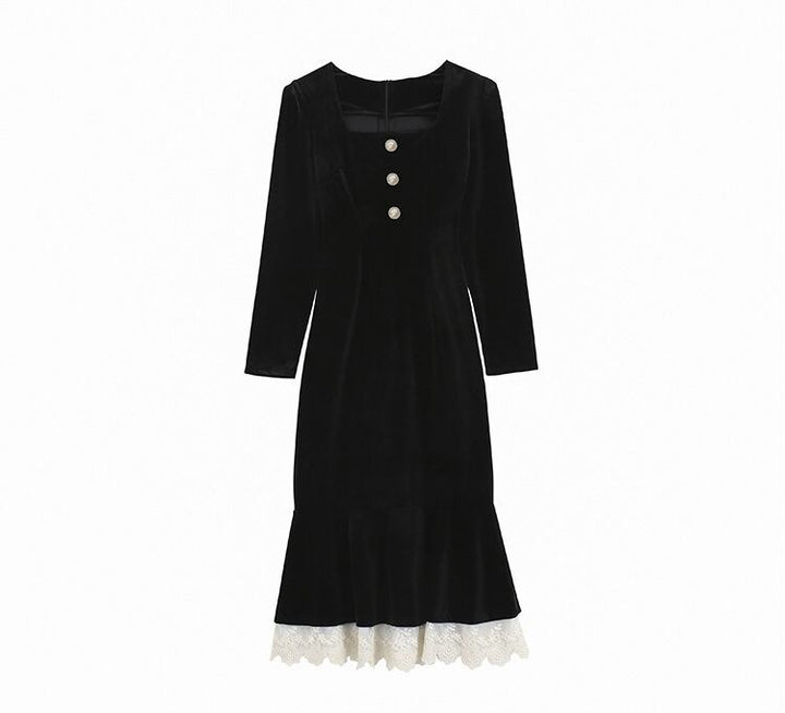 【dress】マーメイドワンピース　M18538