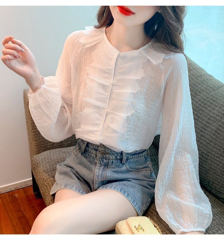 【tops】人気アイテム ! エレガントシャツトップスオシャレ　M17249