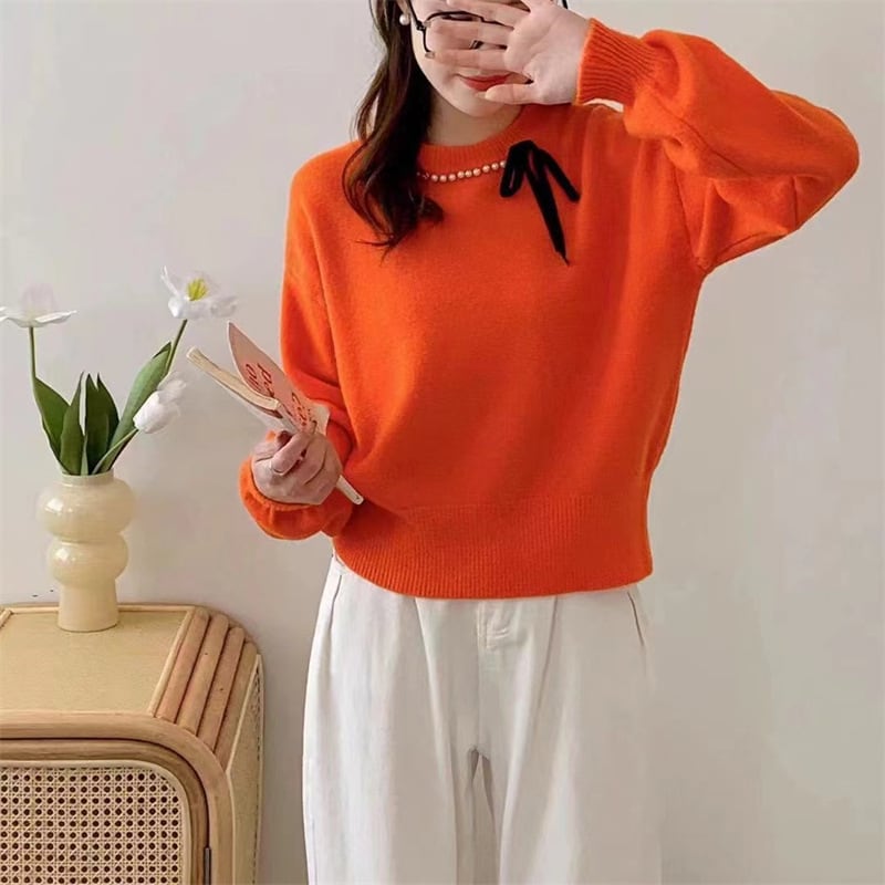 【tops】ニットセーター　M25990