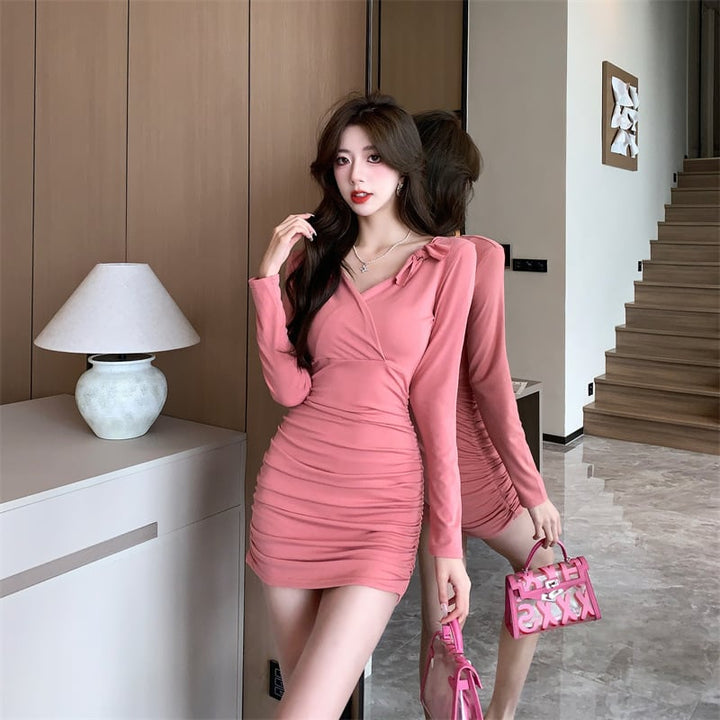 【dress】輝いて超人気 ! スウィートデートワンピース　M17412