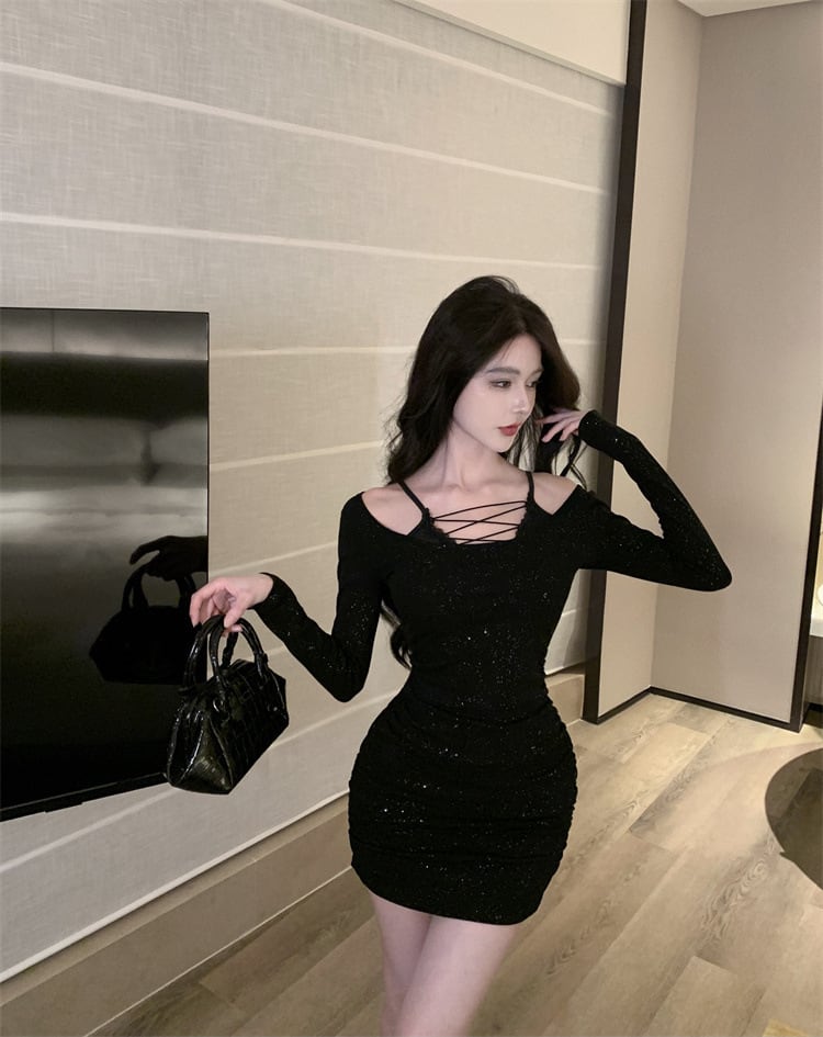【dress】キラキラワンピース　M20989