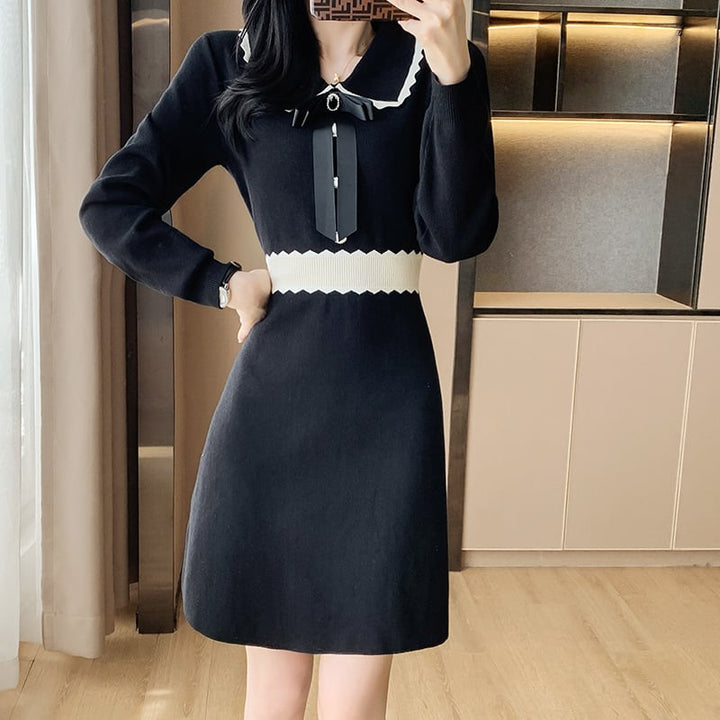 【dress】ニットワンピース　M25512