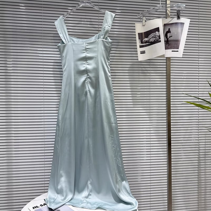 【dress】ラインストーン付きキャミワンピース Q7984