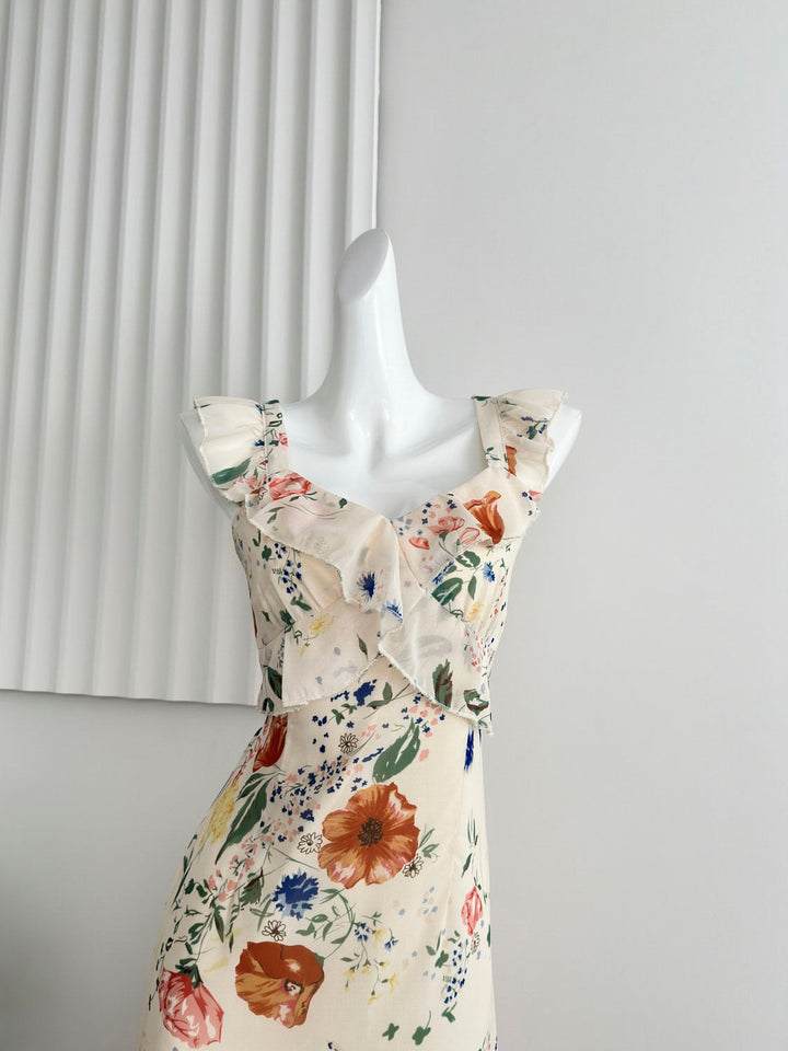 【dress】プリントワンピース　M24436