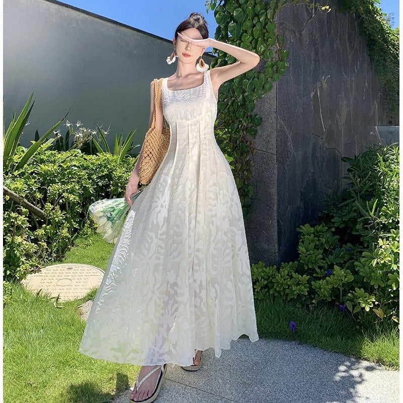 【dress】美人度アップエレガントキャミワンピース着瘦せ　M17458