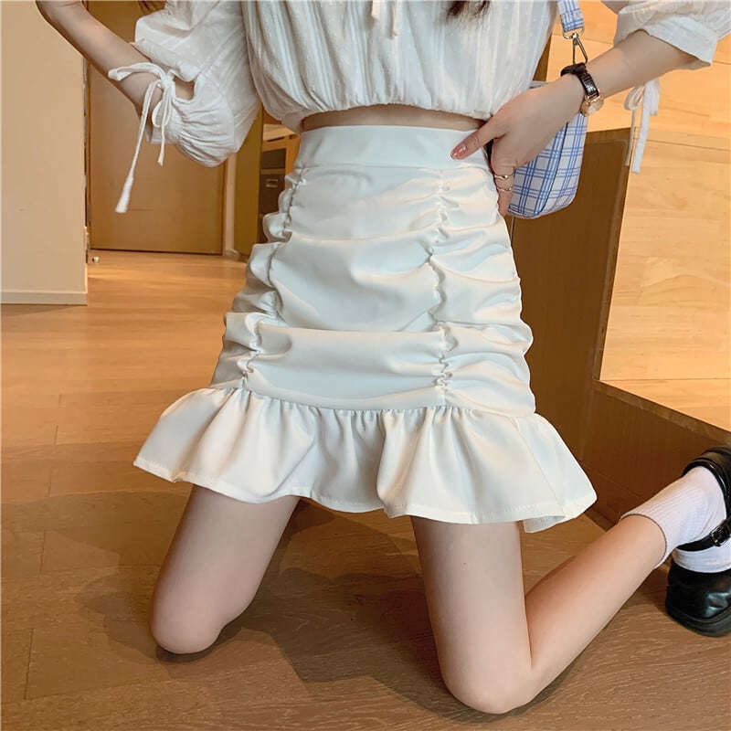 【bottoms】フリルスカート　M24467