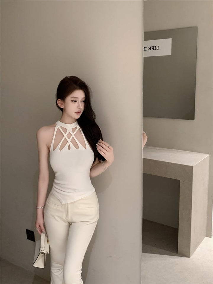 【tops】ノースリーブトップス　M25232