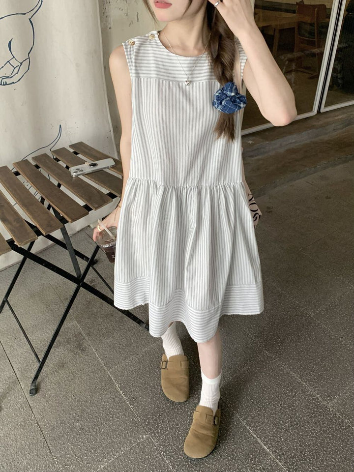 【dress】ノースリーブワンピース　M30110