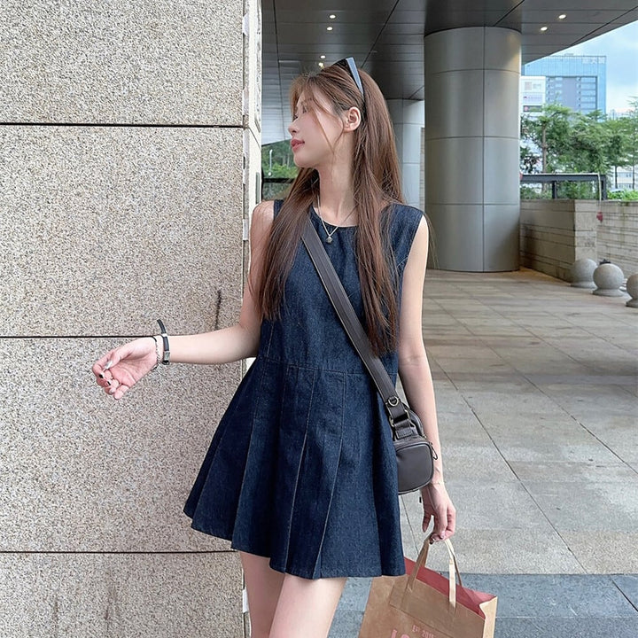 【dress】ノースリーブワンピース　M24670