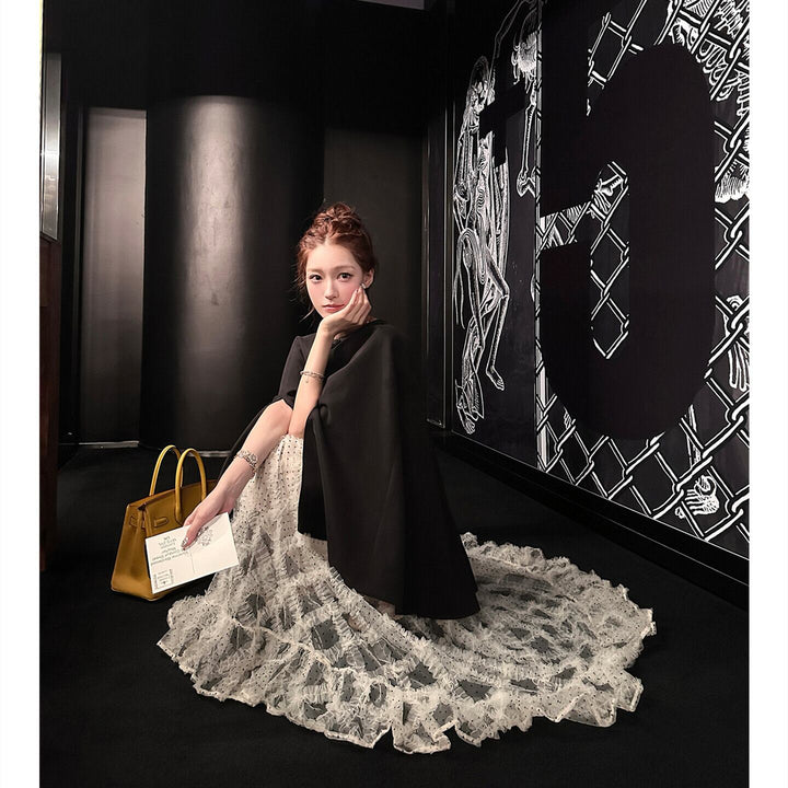 【outer】ケープコート　N3413