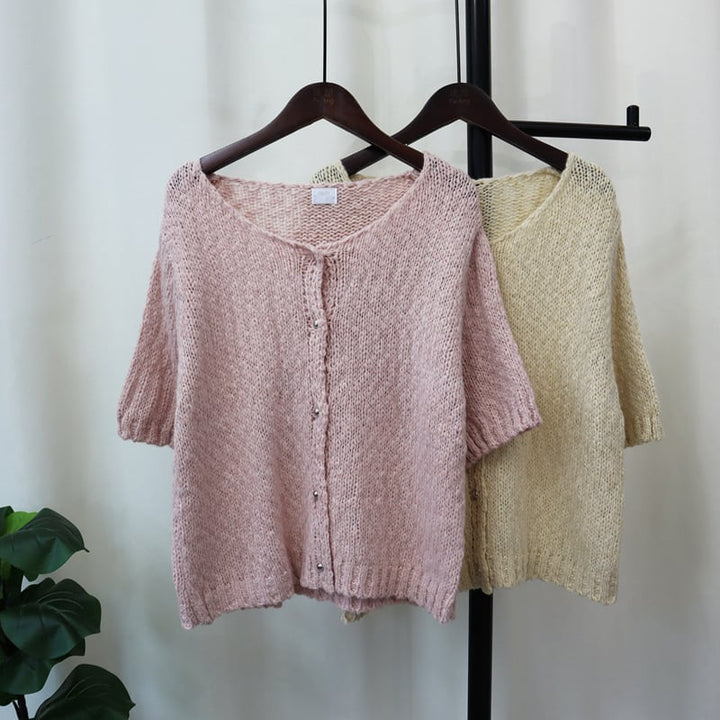 【outer】ニットカーデ　M25550