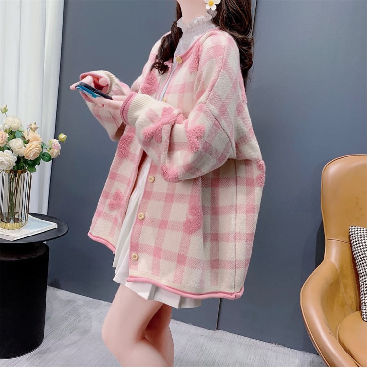 【outer】ニットカーデ　M26956