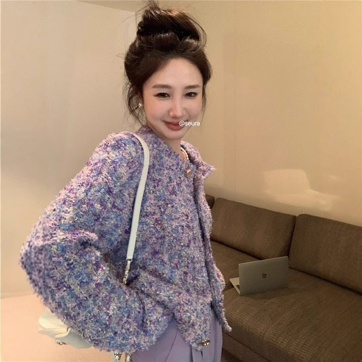 【outer】ニットカーデ　M28792