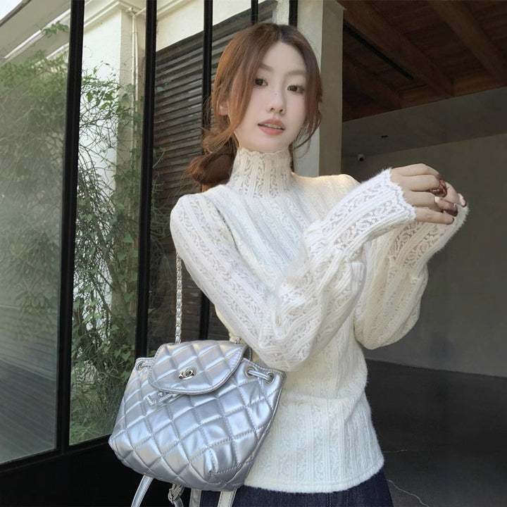 【tops】裹起毛レーストップス　M26979