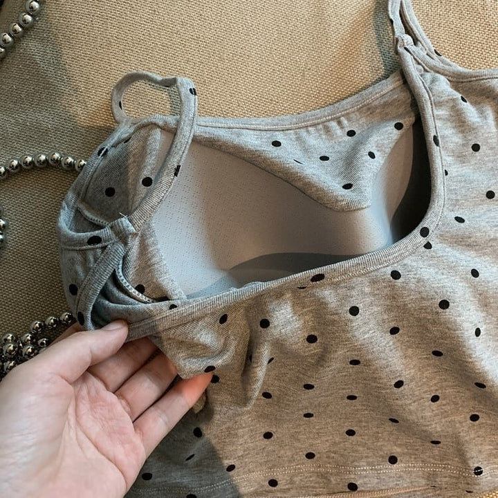 【【tops】カップ付きキャミソール　M23977