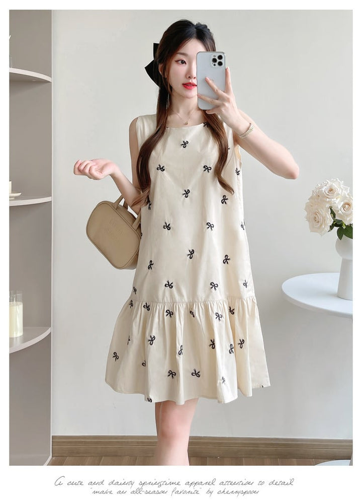 【dress】ノースリーブワンピース　M24645