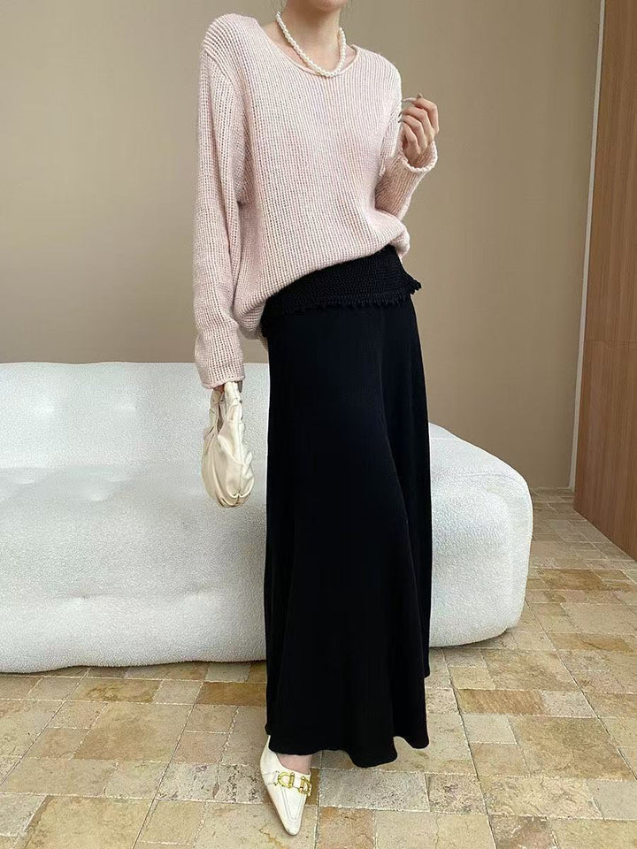 【tops】ニットトップス　K0659