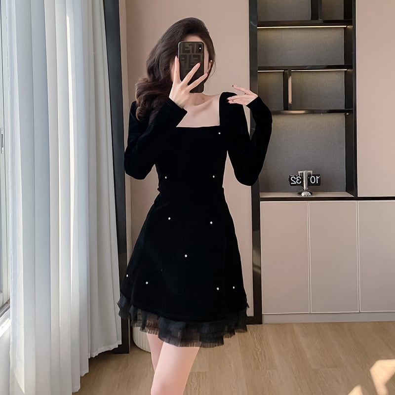 【dress】デートワンピース　M21686