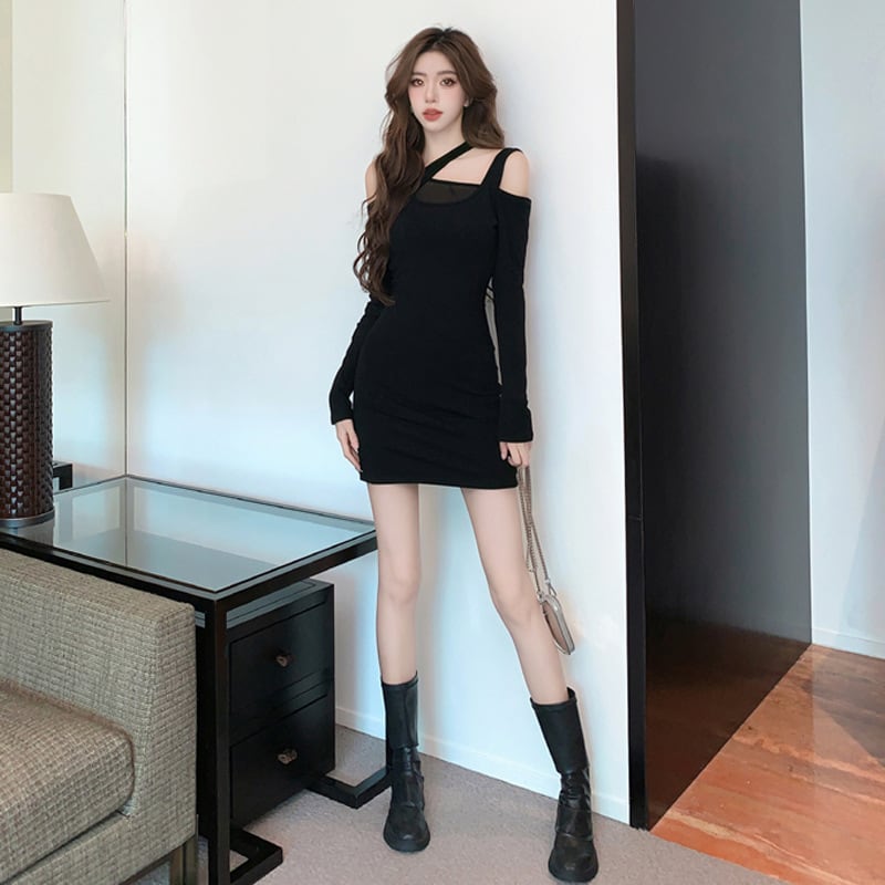 【dress】人気上昇中 chicファッションデートワンピース　M17413