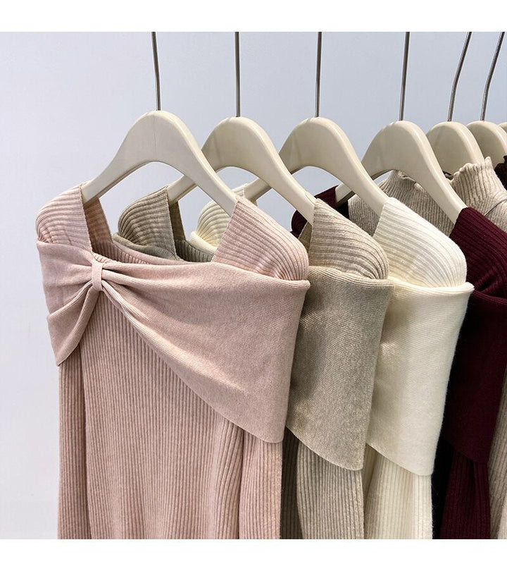 【tops】ニットトップス　M27565
