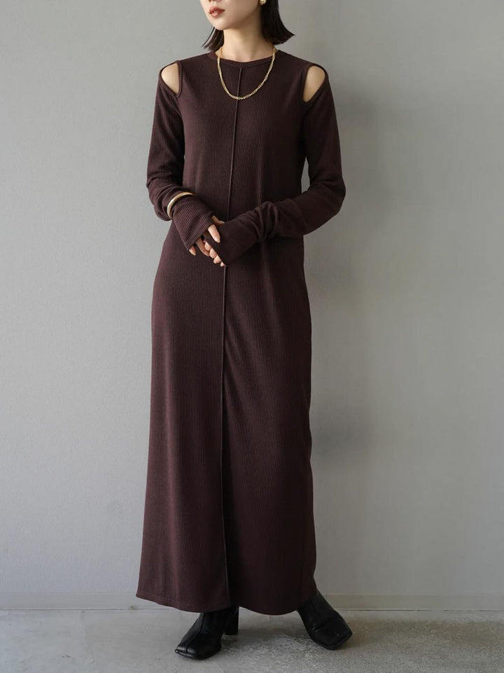 【dress】オフショルダーワンピース　M26626