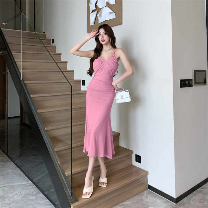 【dress】人気アイテム ! セクシーキャミワンピース　M16913