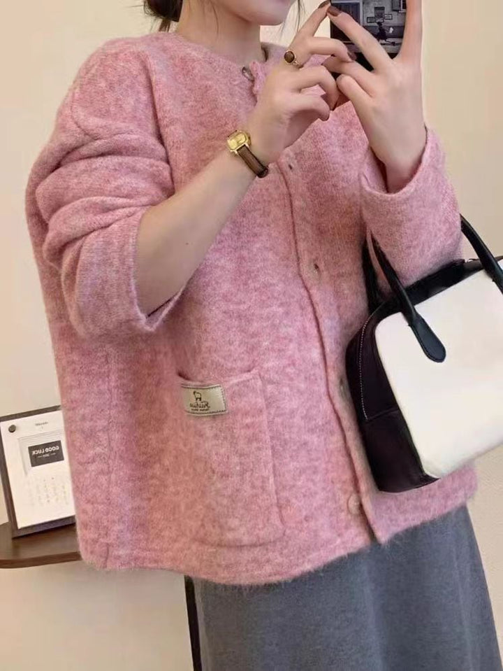 【outer】ニットカーデ　M26777