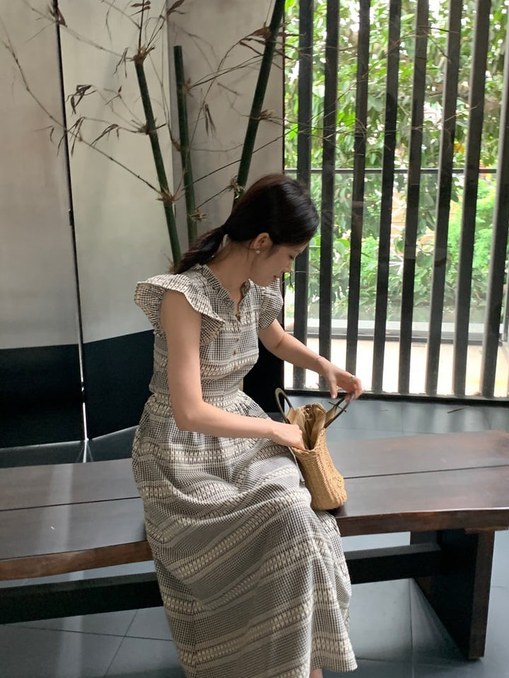 【dress】フリルワンピース　M24461