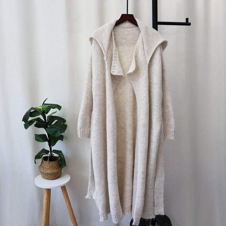 【outer】ロング丈ニットカーデ　M26843