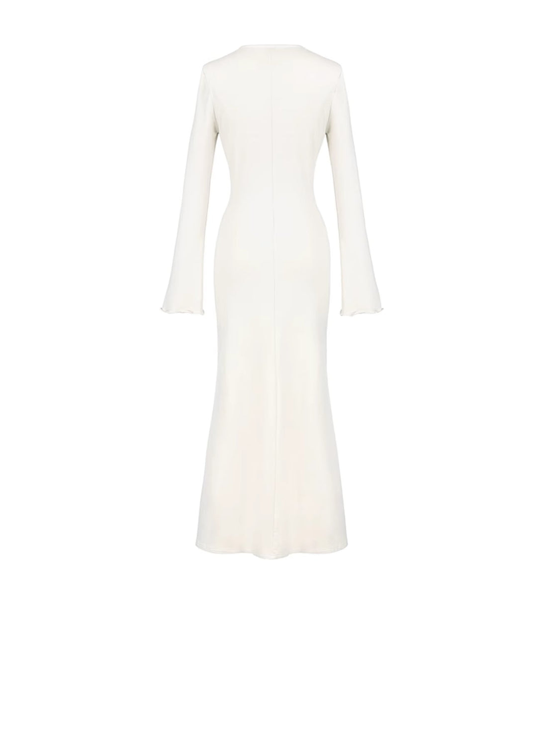 【dress】レースドッキングロングワンピース Q7596