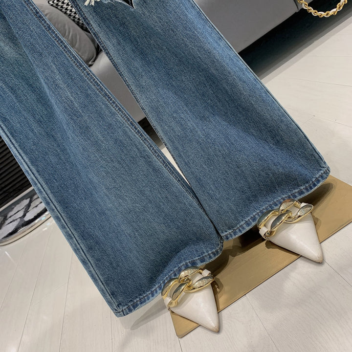 【bottoms】デニムパンツ　M24491