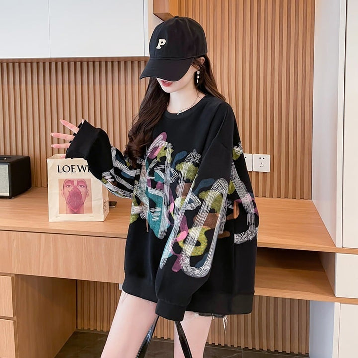 【tops】プリントプルオーバー　M26563