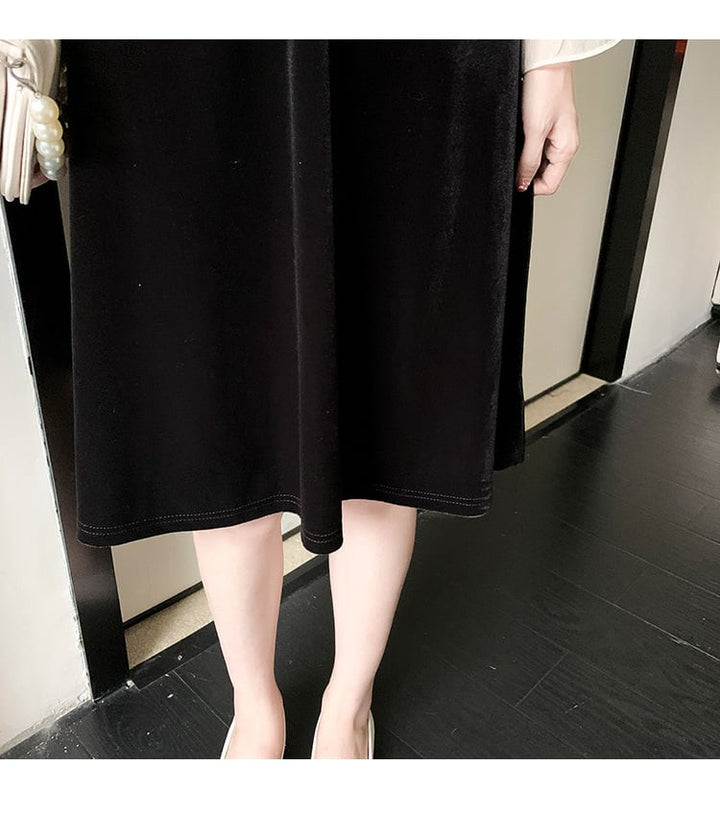 【dress】気質満点 エレガントオシャレデートワンピース　M17392