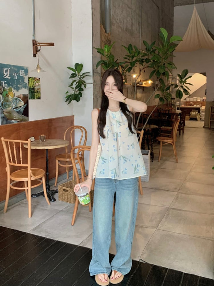 【tops】ノースリーブトップス　M25172